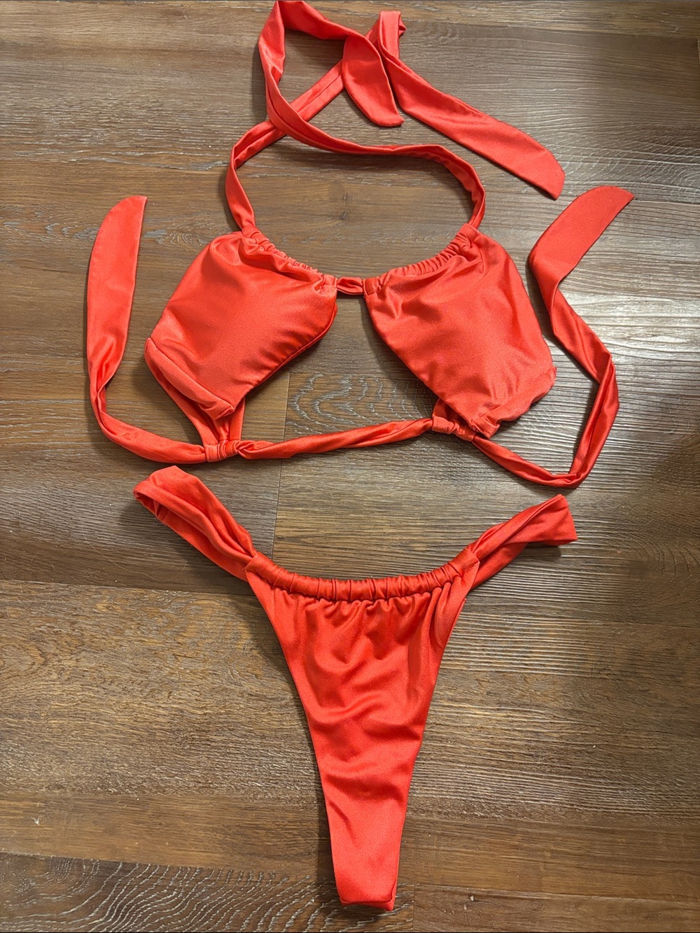 Victoria's Secret Red Bikini Set Size Small